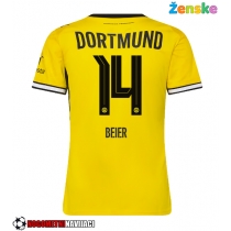 Ženske Nogometnih dresov Borussia Dortmund Maximilian Beier #14 Domači 2026-27 Kratki rokavi